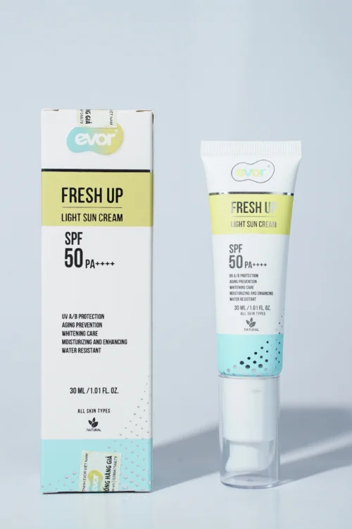 kem chống nắng fresh up light suncream