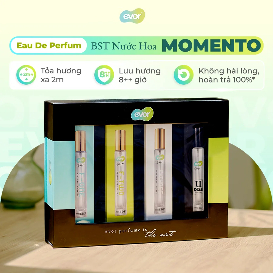 Set nước hoa evor momento