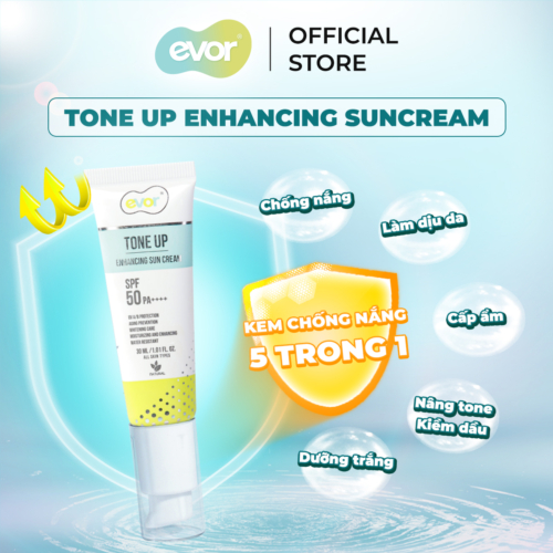 kem chống nắng tone up enhancing suncream